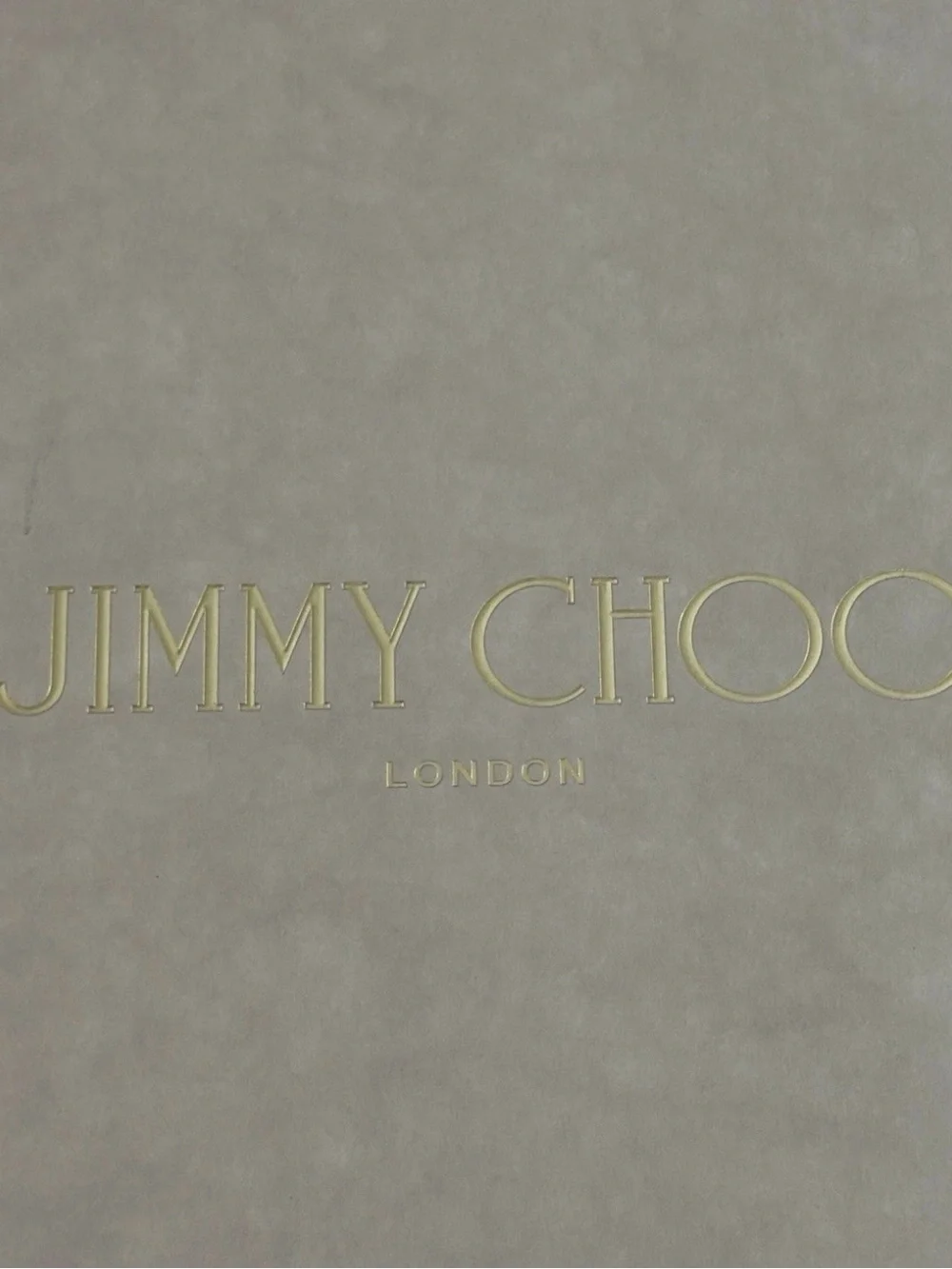 Authentic Empty Jimmy Choo 9x8.5x3.25 Box W/ Paper and 2x Dust Bags